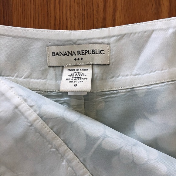 Banana Republic Silk and cotton brocade skirt. - Picture 4 of 5